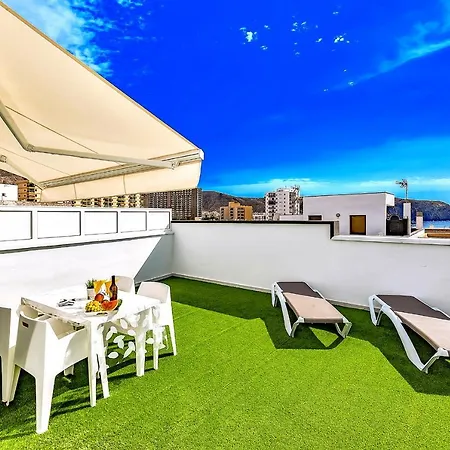 Luxury Penthouse Sea View Hortensia Apartments, Los Cristianos, Tenerife *