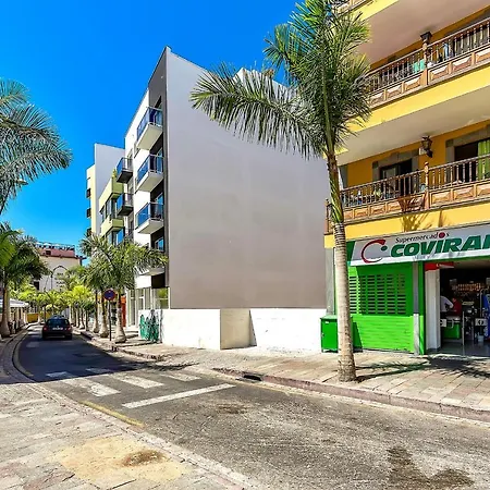 Luxury Penthouse Sea View Hortensia Apartments, Los Cristianos, Tenerife ロスクリスティアーノス