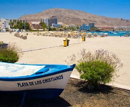 Luxury Penthouse Sea View Hortensia Apartments, Cristianos, Tenerife * ロスクリスティアーノス